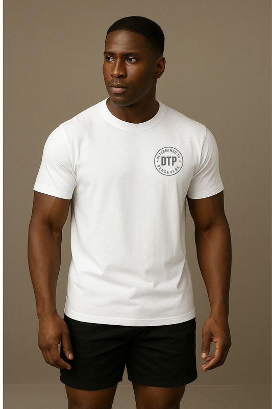 DTP Heather Short Sleeve T-Shirt – NO EXCUSES Edition UNISEX