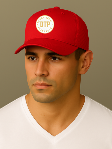 DTP 6-Panel Structured Trucker Cap
